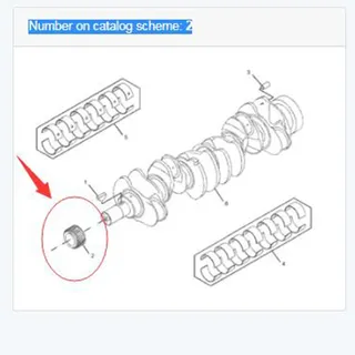 Crankshaft Gear 2767391 for Caterpillar CAT 320D GC 320D2 323D M316D M318D M322D C6.6 C7.1