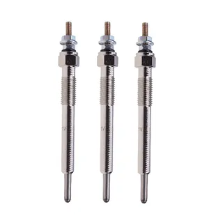 3 Pcs Glow Plug 129008-77800 for Yanmar Engine 3JH40 3TNV88 3TNV82A 3TNV86CT 3TNV86CHT