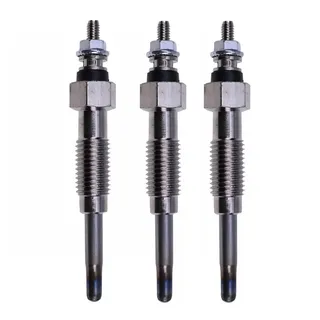 10.5V 3 Pieces Glow Plug 16261-65510 2666A013 for Perkins Engine 700 Series Kubota Lawn Mower F2400 FZ2100 FZ2400 Excavator KX41H KX61 KX61H