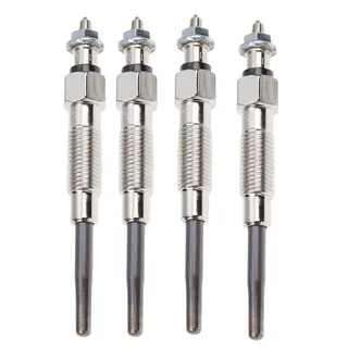 4 Pcs Glow Plug 19850-54120 for Toyota Dyan Hiace Hilux 3L 5L 2L-TE Engine 12V