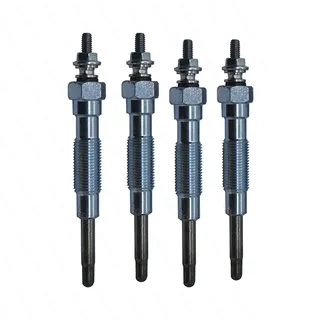 4 PCS Glow Plug 36710-42060 for Hyundai Engine D4BB AG45 Forklift HC20E HC25E HC30E HC35E HD20E HD25E HD30E HD35E