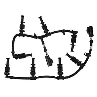 Glow Plug Harness Wiring Harness Left and Right 8C3Z-12A690-AA 8C3Z-12A690-BA for Ford 2008-2010 F250 F350 F450 F550 Super Duty 6.4L