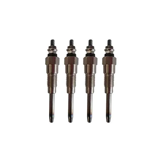 Glow Plug 4pcs For Yanmar 4TNE106D 4TNE106T Komatsu 4D106D 4D106T