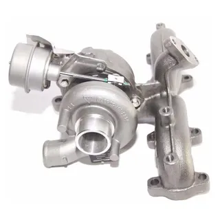 Turbo GT1749V Turbocharger With Exhaust Manifold 03G253014R for Audi Engine ALH/AHF/AJM/AUY PDUI
