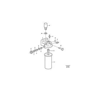 Hand Pump VOE20412750 VOE11716756 for Volvo Excavator EW230B EW200 EW145B EC650 EC460B EC450 EC390