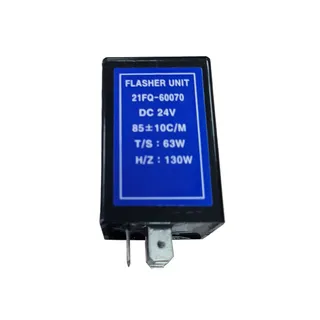 24V Flasher Unit Assembly 21FQ-60070 21ER-60702 for Hyundai R140W-7 R140W-9 R170W-7 R170W-9 R200W-7 R210W-9