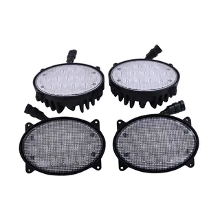 4 Pcs Headlamp 87106352 for CASE Combine 5130 6088 6130 7010 8120 9120