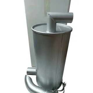 Muffler 4255657 for Isuzu Engine 4BD1 Hitachi Excavator EX100-2 EX100-3 EX100M-2 EX100M-3