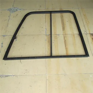 HITACHI EX100-5 left door glass frame without Glass