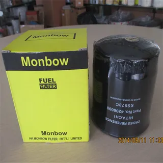 For Hitachi Excavator EX220 EX220-2 EX220-3 EX220-5 EX230-5 EX270 EX270-5 Fuel Filter 4206090