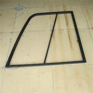 HITACHI ZAX-3 left door glass frame without Glass