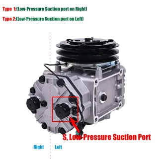 A/C Compressor 2502459C91 for York Freightliner Peterbilt kenworth