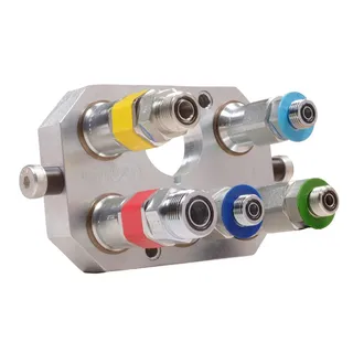 Hydraulic Coupler AH166991 LAN166991 for John Deere Engine 6068 Combine 1450CWS 1450WTS 1550CWS 1550WTS