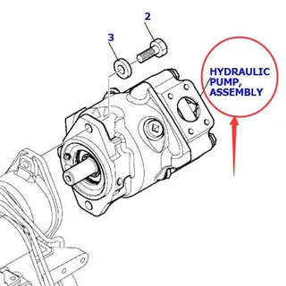 Hydraulic Pump Assy 708-1U-00160 for Komatsu WB146-5 WB156-5 WB93R-5E0 WB97R-5E0 WB97S-5E0 Backhoe Loader