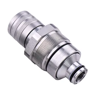 Hydraulic Quick-Connect Coupler AT406475 for Yanmar Engine 4TNV84T John Deere Loader 320E 323E 328E 326E 329E 332E 318E 333E 319E 333P 334P