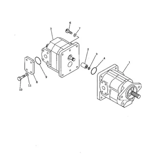Hydraulic Pump 705-52-20090 705-52-20160 For Komatsu Grader GD705A-4A GD705A-4 GD705A-3A GD705A-3