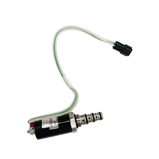 Hydraulic Pump Solenoid Valve EZ20V00018F1 for Kawasaki K3V112 K3V140 K3V180 K5V140 Kobelco SK200-3 SK200-5 Excavator