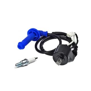 Ignition Coil With Spark Plug 33410-45G00 for Suzuki ATV Quadracer 450