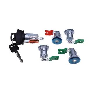 Ignition Cylinder & 4 Door Lock Set 703369 for Ford E Series Van Bronco Explorer Aerostar Econoline Mazda B Series Mercury Mountaineer