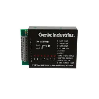 Ignition Start Module 56057GT 35692GT for Genie S-45 S-40 S-80 S-85 S-60 S-65 Z-45/25 Z-34/22 Z-51/30 Z-60/34