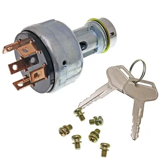 Ignition Starter Switch 08086-10000 With Keys for Komatsu Bulldozer D150A-1 D155A-5 D20A-5 D20P-5 D20P-6