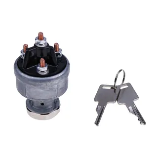 Ignition Switch 123196GT for Genie GTH-636 GTH-644 GTH-842 GTH-844 GTH-1048 GTH-1056 Telehandler