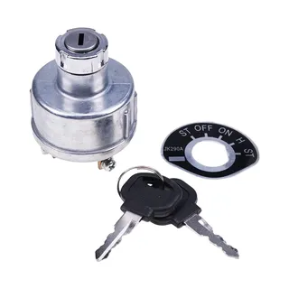 Ignition Switch With 2 Keys JK290A for Jinma Tractor JM 184 200 204 250 254 284 304 354 404 504 554 704