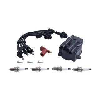 Ignition Tune Up Kit 19101-76007-71 19102-76009-71 90919-22132 9001A-98004 for Toyota 4Y Engine Forklift 5FG 6FG 7FG Series
