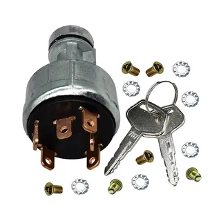 Ignition Starter Switch 08086-10000 With Keys for Komatsu Roller JT150-1 JV100WA-2 JV100WP-2 JV130WH-1 Crane LW100-1H LW100-1X LW250L-1H LW250L-1X