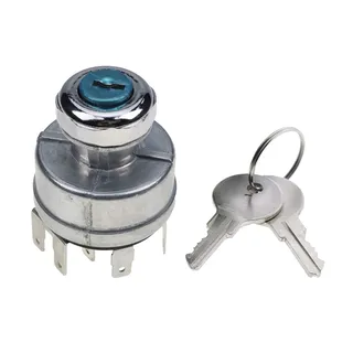Ignition Switch with 2 Keys 167603R91 947399 468438C91 184720R91 344688C91 LS-473 LS473 for Jeep CJ5 International 4000 8000 Series International 4700 4900 Series Jeep Truck