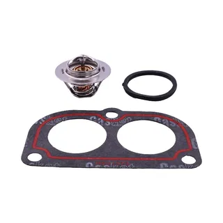 Thermostat and Gasket Kit AR48675 for John Deere Tractor 2640 4955 6320 8100T Loader 640E 740A Harvester 9100