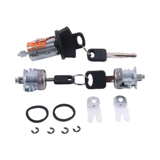 Ignition & Door Lock Cylinder With 4 Keys 703362 for Ford F150 F250 F350 F450