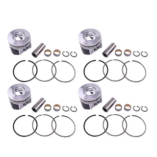 Piston & Piston Ring Set 1J550-21110 1G544-21110 for Kubota Engine V3800 Tractor M8540DT M8540F M9540DT M9540HDL M95SH