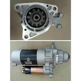 For Kato Excavator HD1403 Mitsubishi 6D24 Starter Motor 24V 11 teeth M9T60171