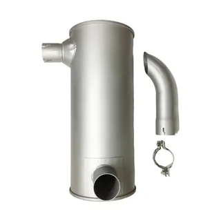 Muffler VAME047576 for Mitsubishi Engine 6D16 Kobelco Excavator SK220-3 SK220LC-3 SK220-4 SK220LC-4 SK220-6 SK220LC-6