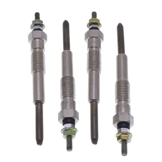 For Komatsu Engine 4D95 Glow Plug 4 Units 1 Set
