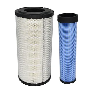 Air Filter Kit 600-185-3100 600-185-3200 for Komatsu Excavator PC200-7 PC200-8 PC228US-3