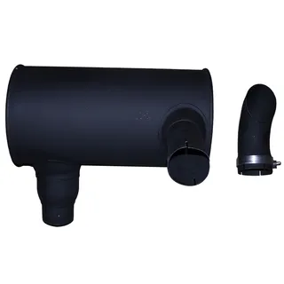 Muffler 6754-11-5350 for Komatsu Engine SAA6D107E-1A Excavator PC200-8 PC200F-8 PC200LC-8 PC220LC-8 PC270LC-8 PC290LC-8K PC290NLC-8K