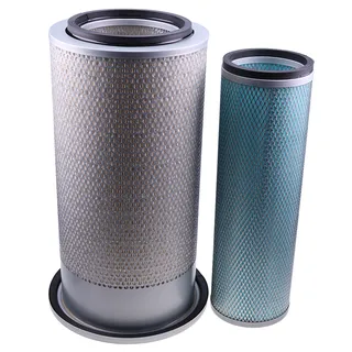 For Komatsu Excavator PC200-6 PC220-6 Air Filter 600-181-6820 and 600-181-6730