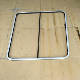 KOMATSU PC200-5 left door glass frame without Glass