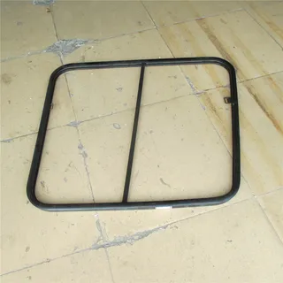 KOMATSU PC300-6 left door glass frame without Glass
