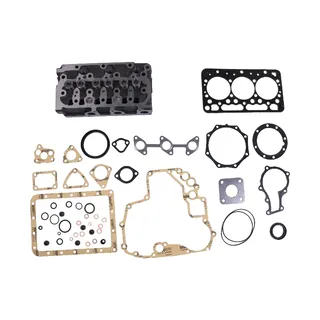 Kubota Engine D722 D722-E3B Cylinder Head With Full Gasket Kit for Jacobsen Lawn Tractor Groom Master II Mower Tri-King Greens King IV G-Plex III and GP400