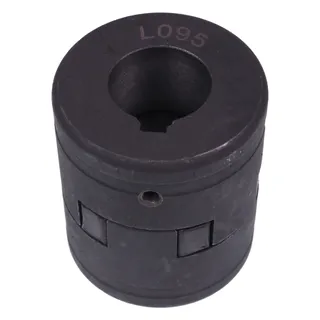 L-Jaw Coupling Coupler Set & Rubber Spider 5/8" to 1" L095 Flexible