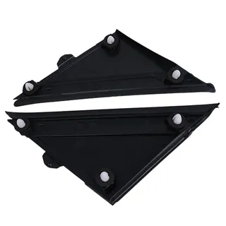 Left & Right Door Mirror Flag Cover Molding 1SD00KX7AA 1SJ85KX7AA for Fiat 500 1.4L L4 2012-2019