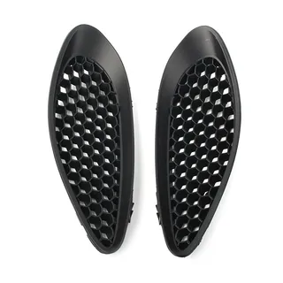 Left & Right Hood Bezel Insert Trim 68090698AB 68090699AB for 12-19 Jeep Grand Cherokee 6.4L Engine