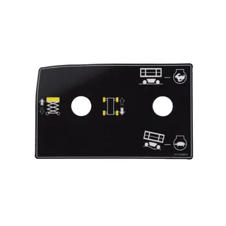 Lift Drive Function Decal 1001220893 for JLG Scissor Lift 1532R 1932R