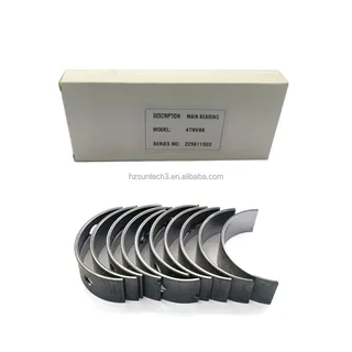 Main Bearing 4 Pairs 1 Set YM129001-02931 YM129150-02871 For Yanmar Engine 3TNE84 3TNE84T Komatsu Engine 3D84E