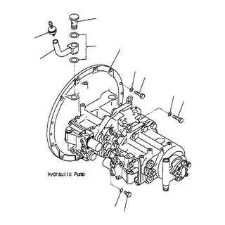 Main Pump 708-2H-00130 708-2H-00131 For Komatsu Excavator PC340-6K PC340LC-6K PC340NLC-6K