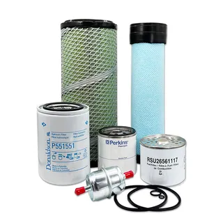 Maintenance Filter Kit for Caterpillar CAT Engine C2.2T Vermeer Brush Chipper BC1000XL
