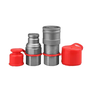 Male Female Flat Face Coupler Kit 153-2995 153-2994 for Caterpillar CAT Excavator Loader Truck